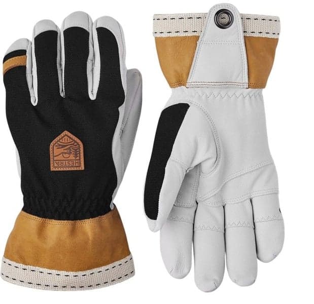 Ergo Grip Alpha 5 Finger hanskat, Black, view: 0