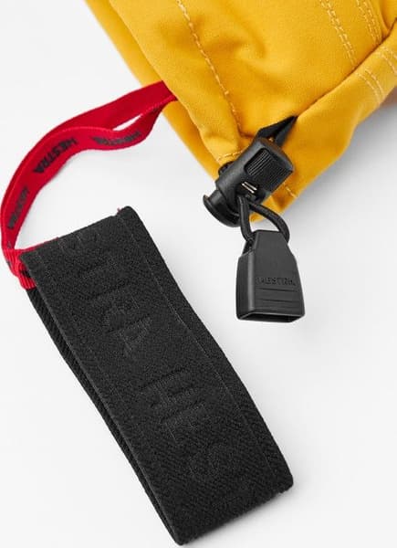 Army Leather Heli Ski Mitt -kintaat (Mustard), view: 1