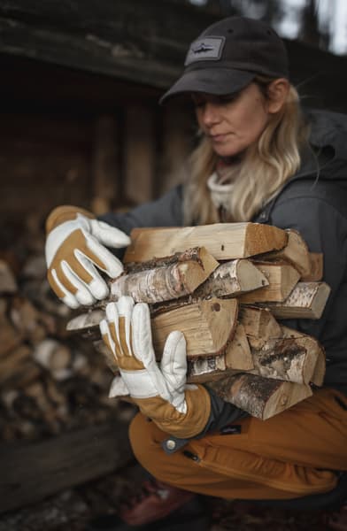 Fält Glove Ruskea/Musta, view: 3