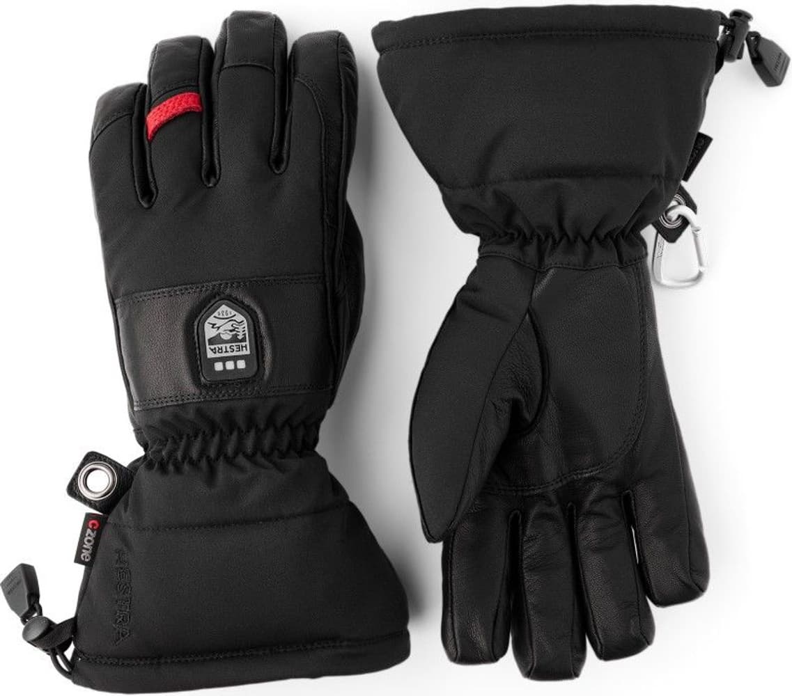 Power Heater Gauntlet säädettävät lämpöhanskat, unisex, musta, view: 0