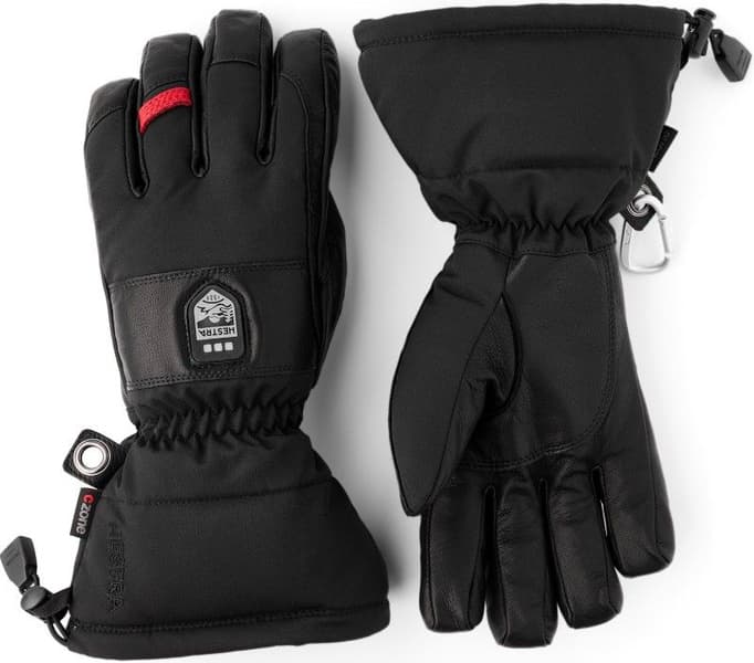 Power Heater Gauntlet säädettävät lämpöhanskat, unisex, musta, view: 0