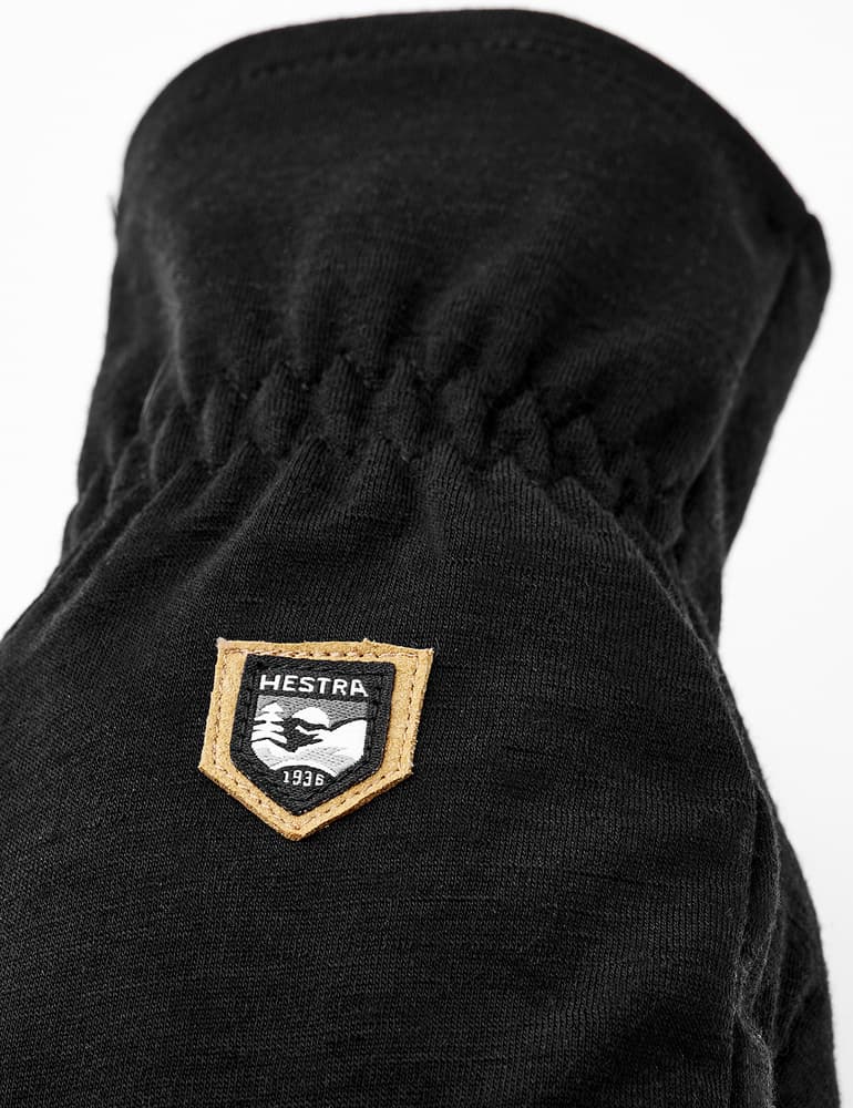 Merino Windwool Liner merinovillahanskat, unisex, musta, view: 3