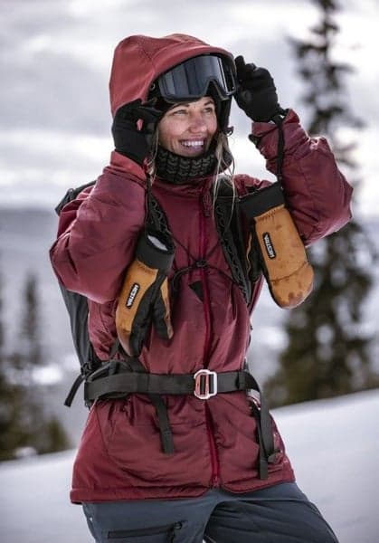 Army Leather Wool Terry Mitt kintaat, Cork, view: 3