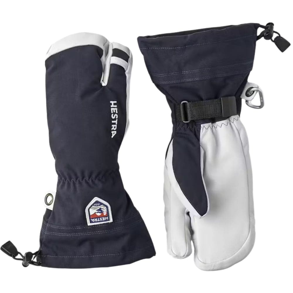 Army Leather Heli Ski 3 Finger Navy, view: 0
