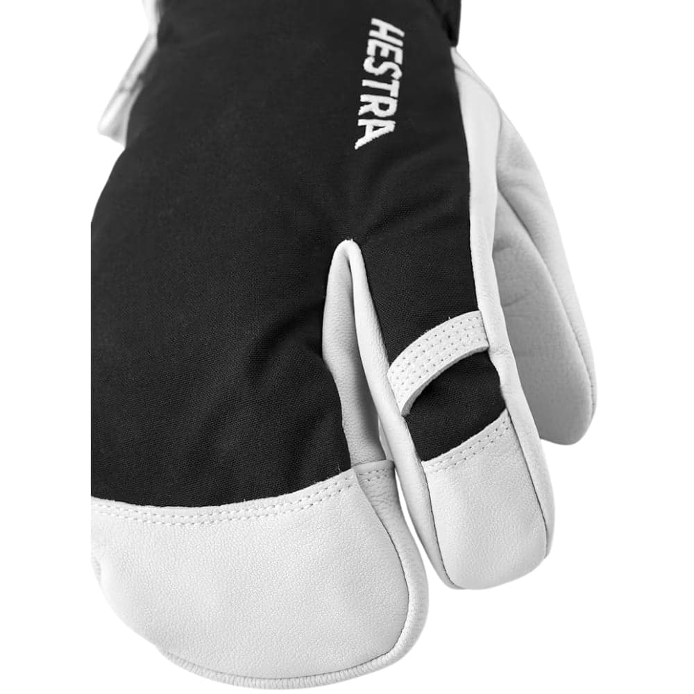 Army Leather Heli Ski 3 Finger Musta, view: 1