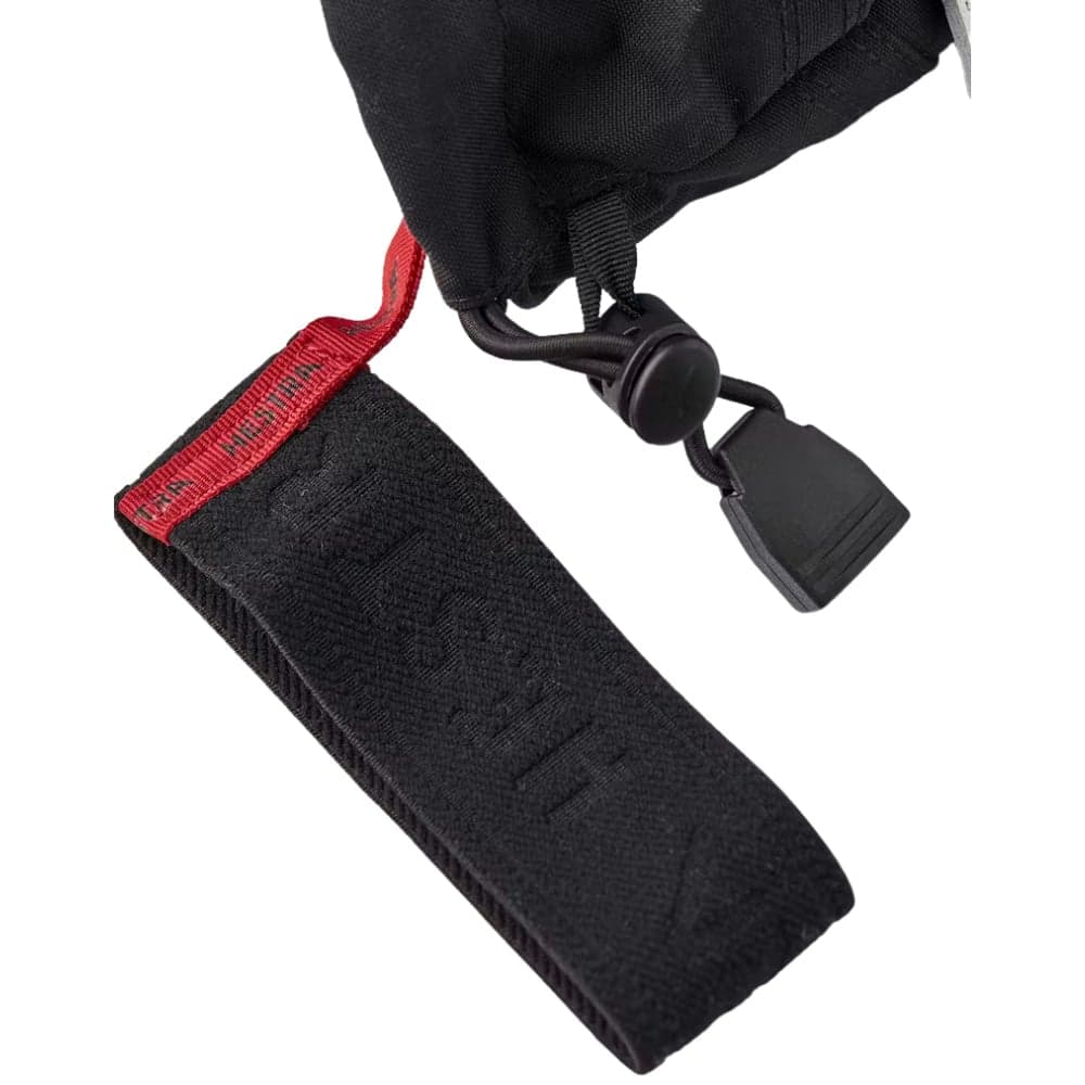 Army Leather Heli Ski 3 Finger Musta, view: 4