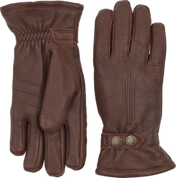 Tällberg nahkakäsineet, kastanjanruskea, view: 0