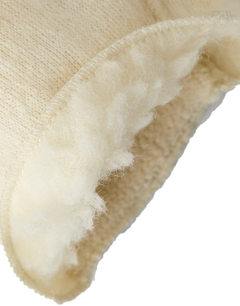 Fjellvotten Wool Terry Liner Sr vuorikinnas, valkoinen, view: 1