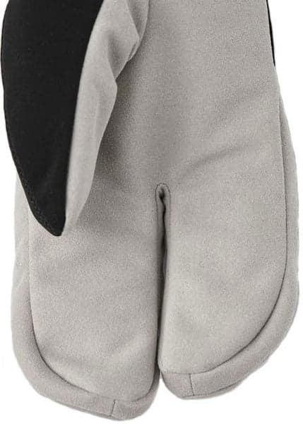 Windstopper Wool Terry Split -hanskat (Black), view: 3