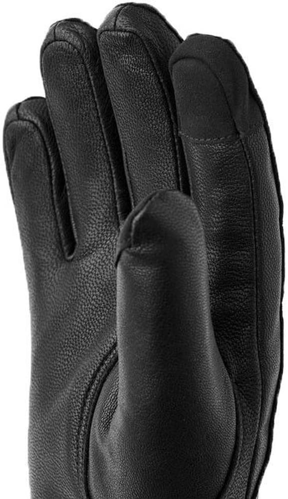 Alva naisten nahkakäsineet, musta, view: 2