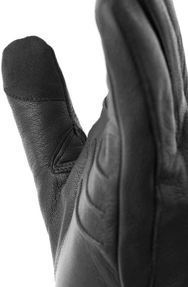 Alvar nahkahanskat, musta, view: 2