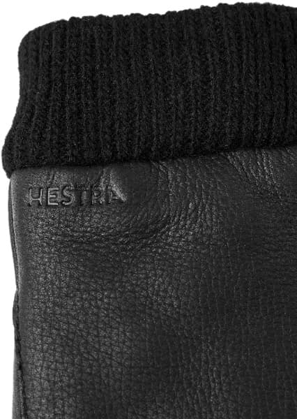 Idun Mitt hirvennahkaiset kintaat, musta, view: 1