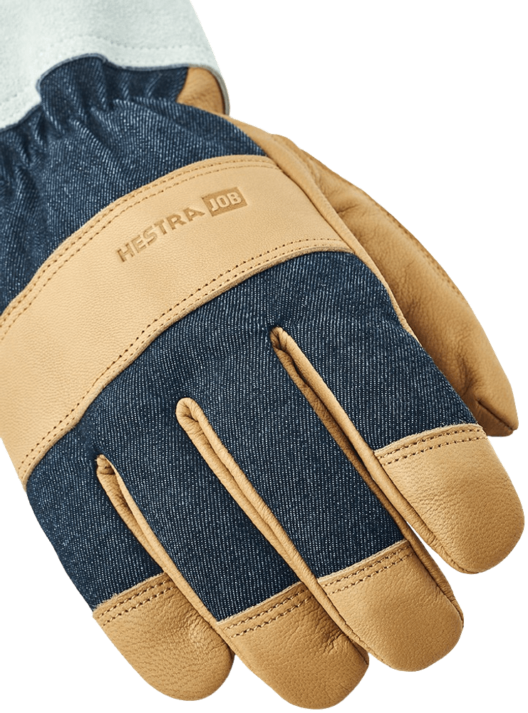 Hestra JOB Classic työhanskat, Denim, view: 2