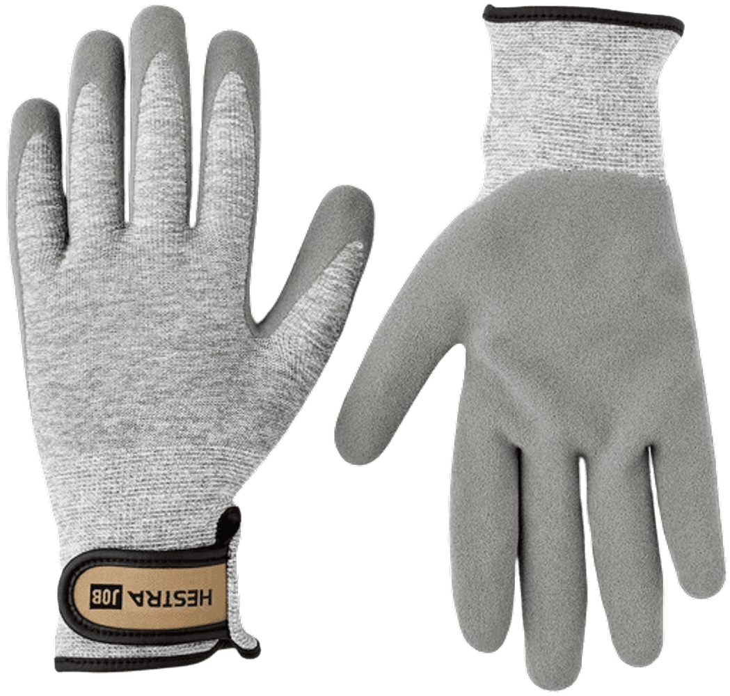 Hestra JOB Verde Flex puutarhahanskat, harmaa, view: 0