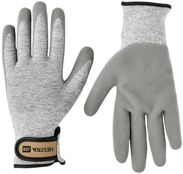 Hestra JOB Verde Flex puutarhahanskat, harmaa, view: 0