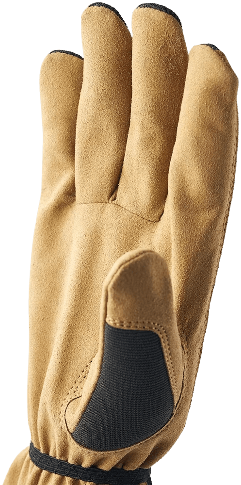 Hestra JOB Terra Utility työhanskat, vaaleanruskea/harmaa, view: 1