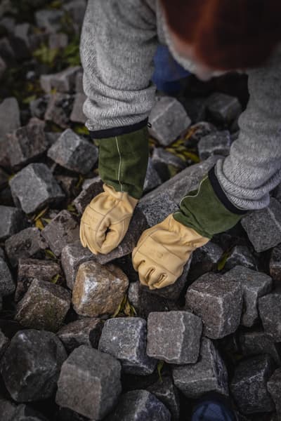 Hestra JOB Gardener's Gauntlet puutarhahanska, keltainen, view: 6