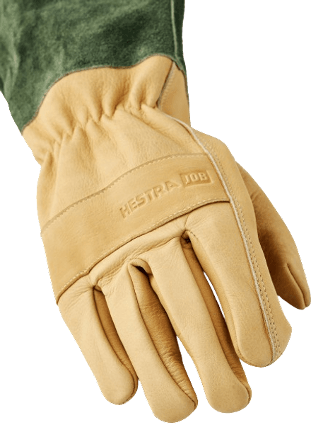 Hestra JOB Gardener's Gauntlet puutarhahanska, keltainen, view: 2