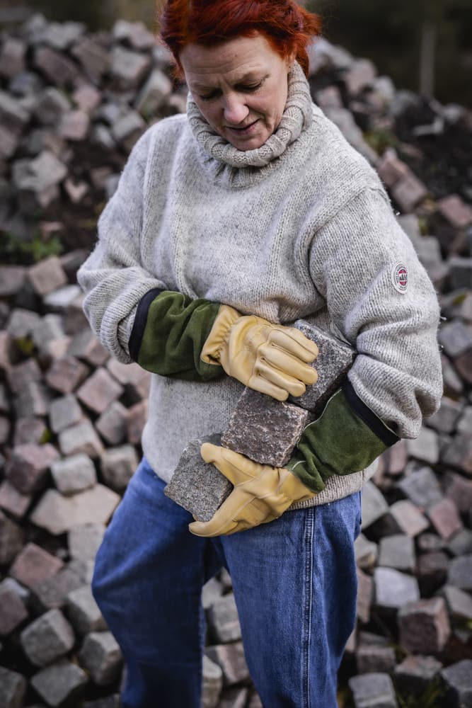 Hestra JOB Gardener's Gauntlet puutarhahanska, keltainen, view: 8