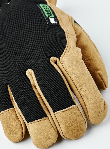 Hestra JOB Kobolt Winter työhanska, vaaleanruskea/musta, view: 2