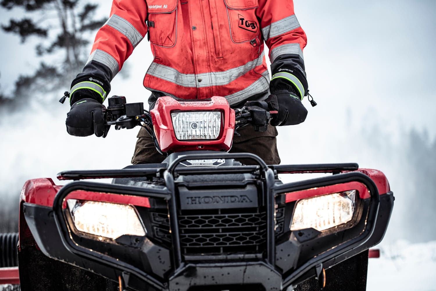 Hestra JOB Gore-Tex Pro 3-finger Työhanska, view: 6