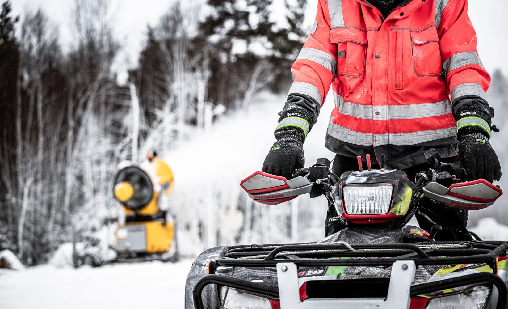 Hestra JOB Gore-Tex Pro 5-finger Työhanska, view: 5