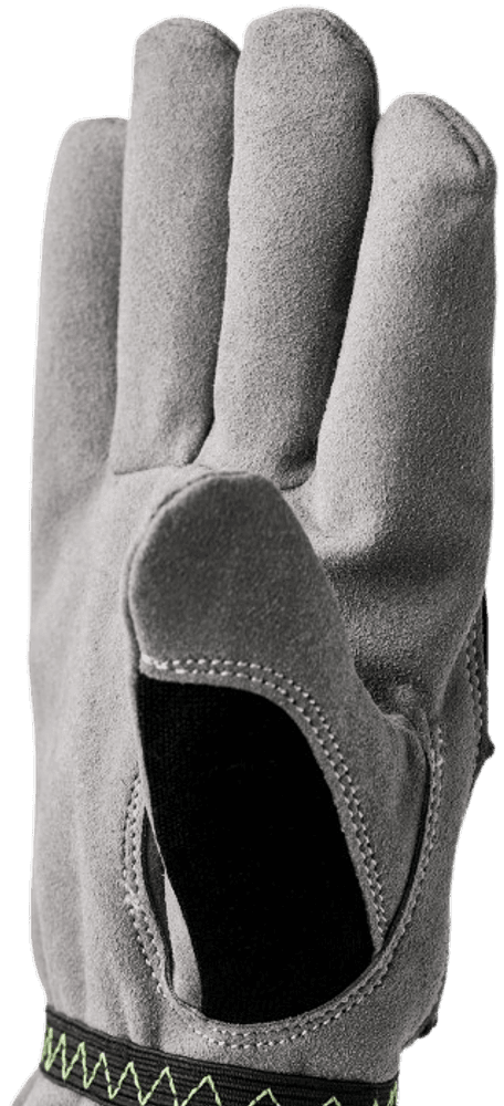 Hestra JOB Kobolt Kids Winter Musta Työkäsine, view: 1