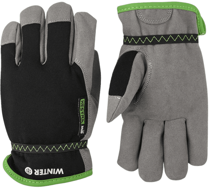 Hestra JOB Kobolt Kids Winter Musta Työkäsine, view: 0