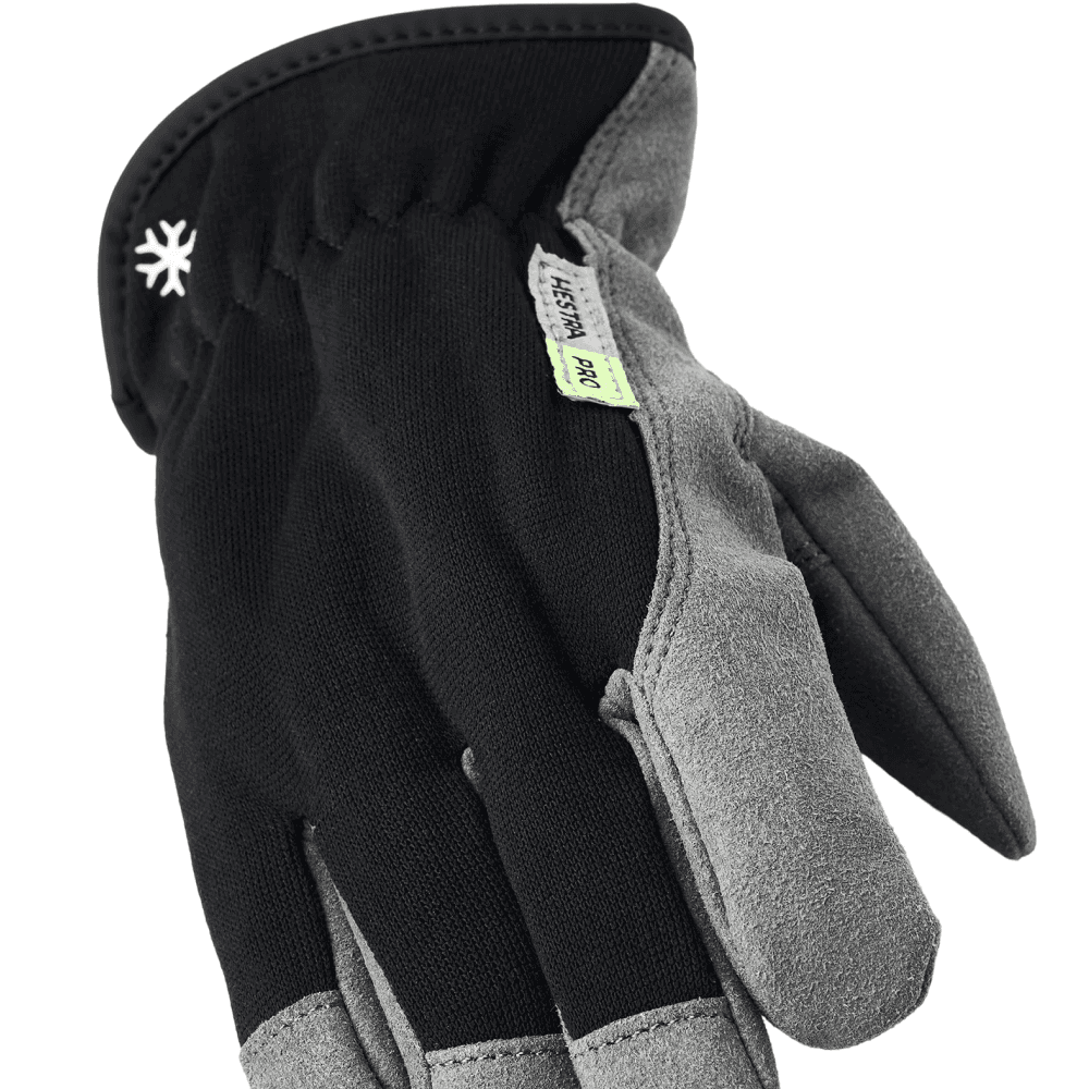 Hestra JOB Kobolt Kids Winter Musta Työkäsine, view: 1