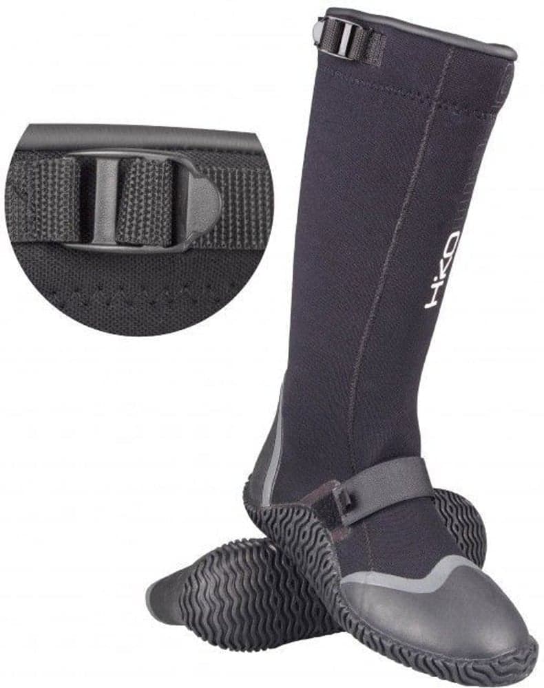 Hiko Wade neopreenisaappaat, unisex, musta, view: 3