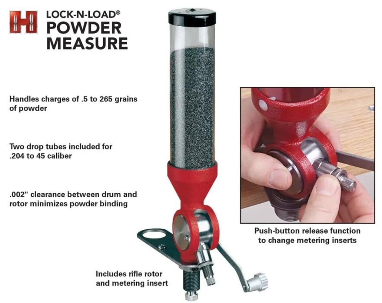 Lock-N-Load® Ruutiannostelija, view: 2