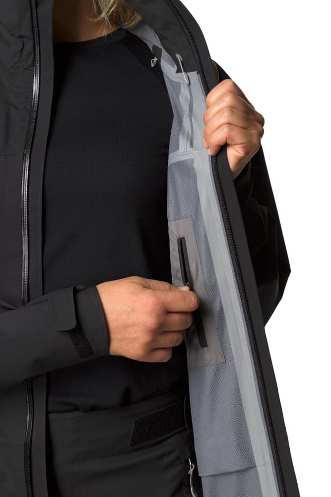 BFF Jacket naisten kuoritakki, musta, view: 10