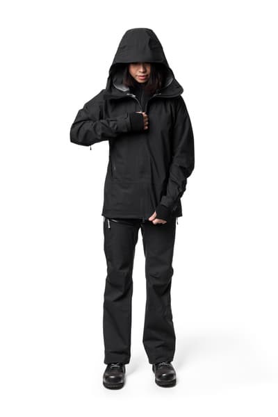 BFF Jacket naisten kuoritakki, musta, view: 12