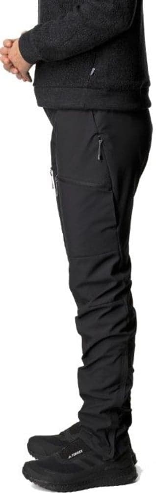 Pace Pants naisten softshell-housut, musta, view: 2