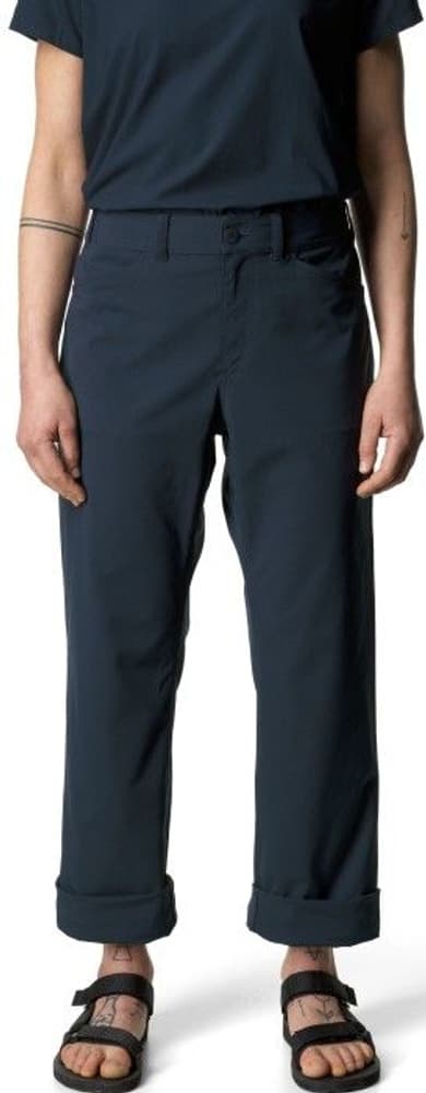 Dock Pants naisten vapaa-ajan housut, tummansininen, view: 1