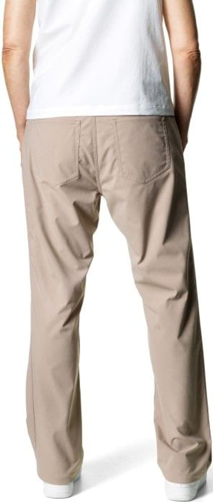 Dock Pants naisten vapaa-ajan housut, tummanruskea, view: 3