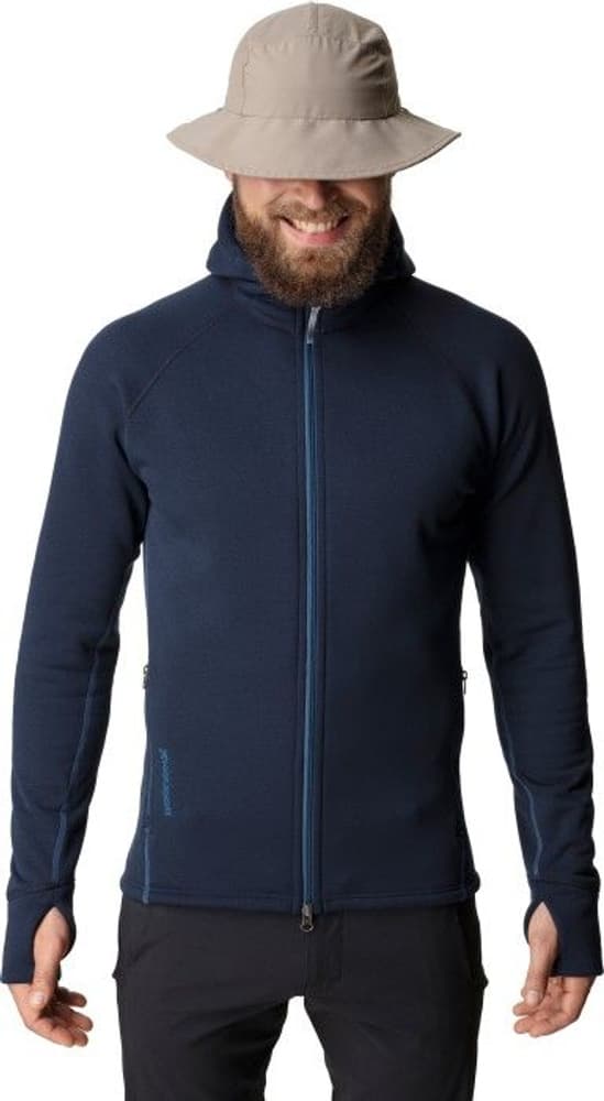 Power Houdi fleecetakki, Blue Illusion, view: 2