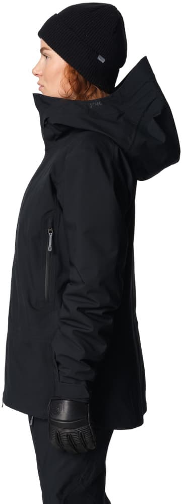 Ride Jacket naisten kuoritakki, True Black, view: 2
