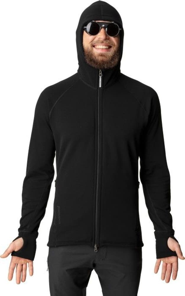 Power Houdi fleecetakki, True Black/True Black, view: 6