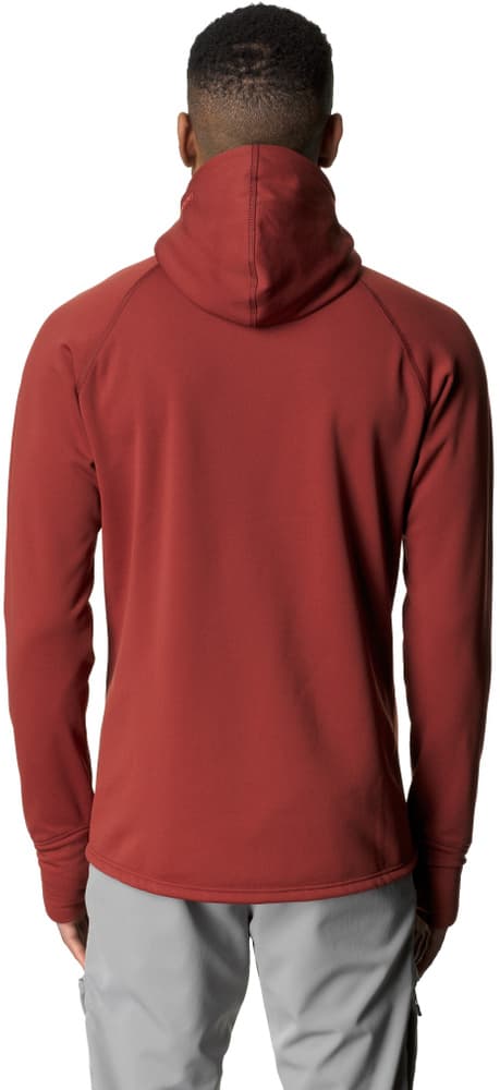 Power Houdi fleecetakki, Deep Red, view: 2