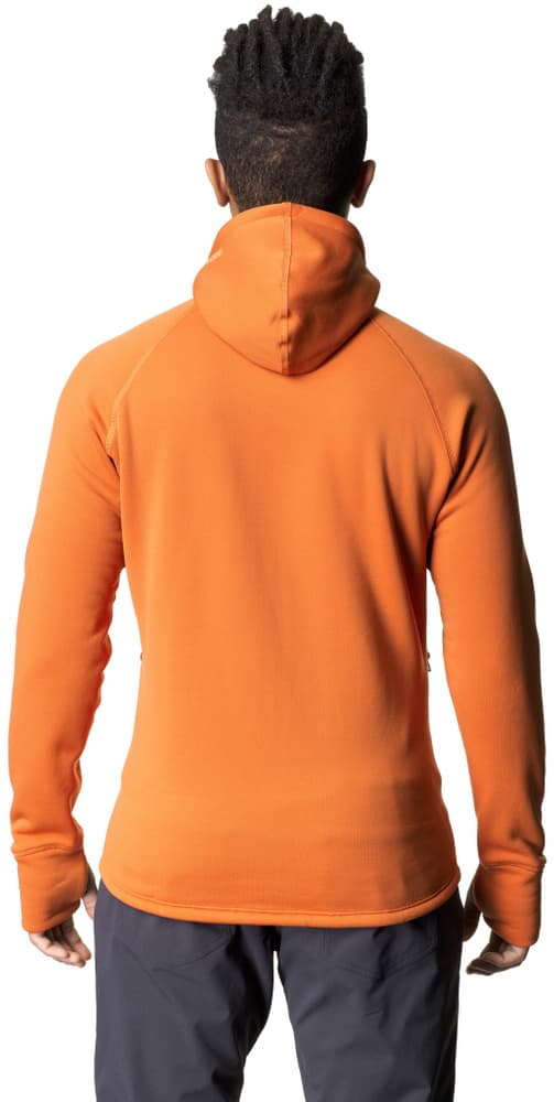 Power Houdi fleecetakki, Burned Orange, view: 3