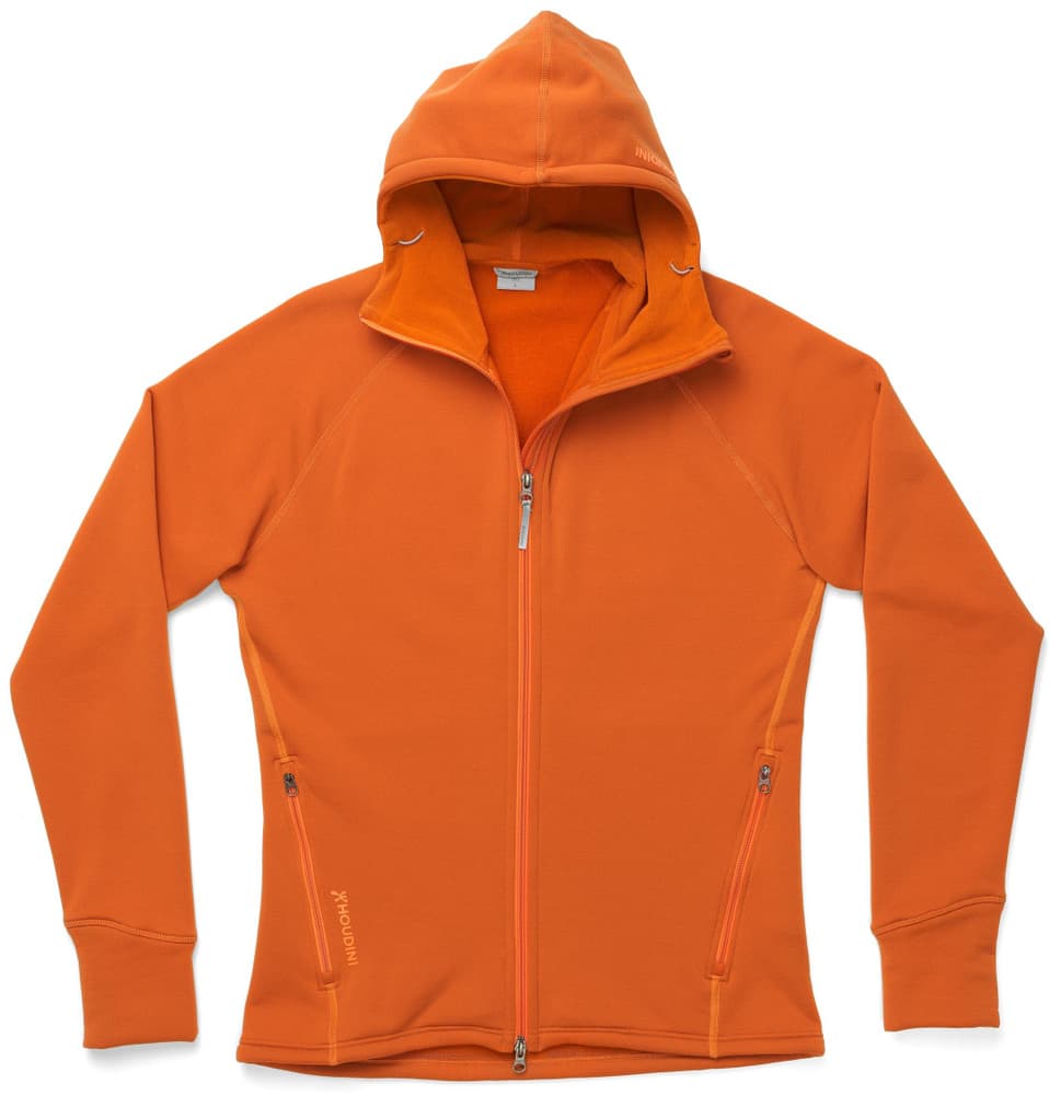 Power Houdi fleecetakki, Burned Orange, view: 4