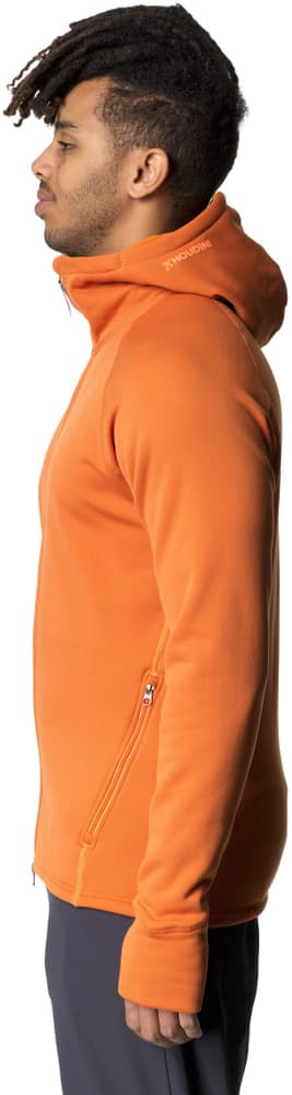 Power Houdi fleecetakki, Burned Orange, view: 2