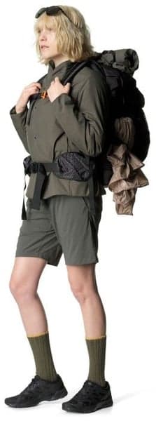 Wadi naisten shortsit, Baremark Green, view: 1