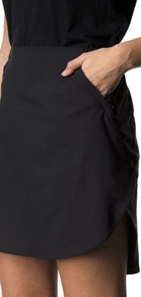 Stride Skirt tekninen hame, musta, view: 1