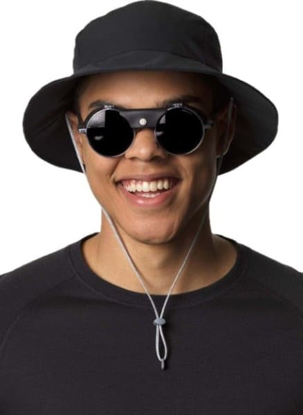 Gone Fishing -aurinkohattu, musta, view: 3