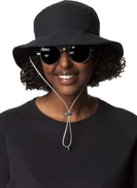 Gone Fishing -aurinkohattu, musta - view: 1