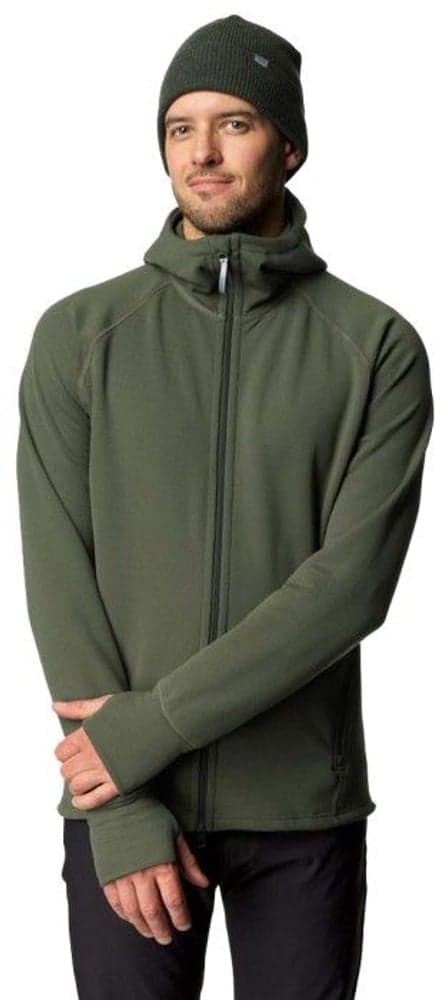 Mono Air Houdi fleecetakki, Baremark Green, view: 1