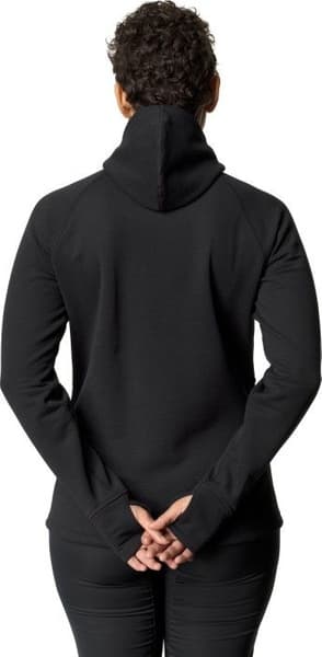 Mono Air Houdi naisten fleecetakki, musta, view: 2