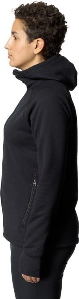 Mono Air Houdi naisten fleecetakki, musta, view: 3